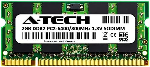 זיכרון RAM של A-Tech 2GB עבור Dell Latitude D620 | DDR2 800MHz SODIMM PC2-6400 מודול שדרוג זיכרון